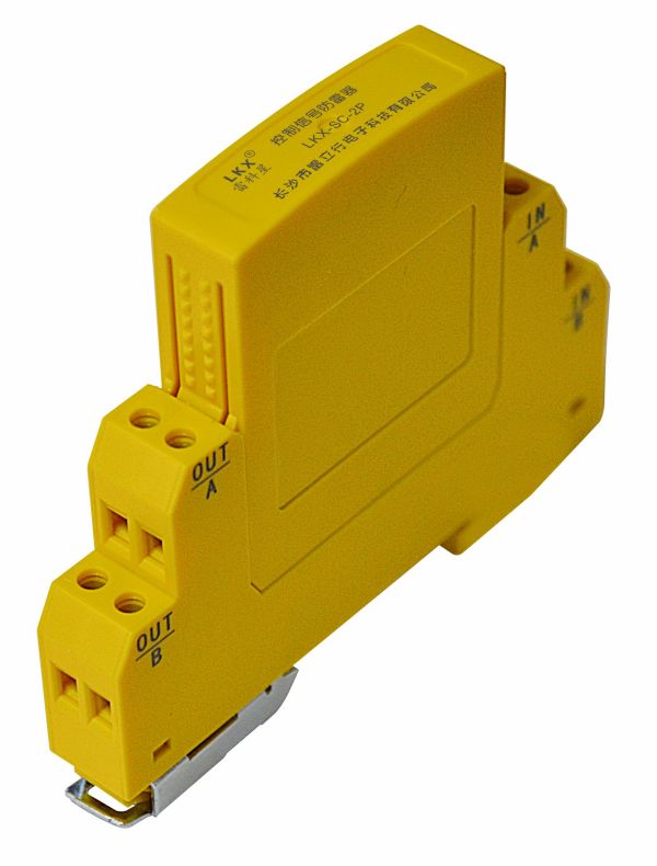 控制信号防雷器(插拔导轨式4线12V、12.5mm)