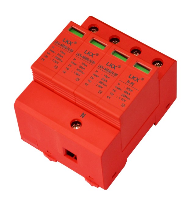 三相电源防雷模块(3+NPE、18mm) UC385、20kA.jpg 三相电源防雷模块(3+NPE、18mm) UC385、20kA.jpg