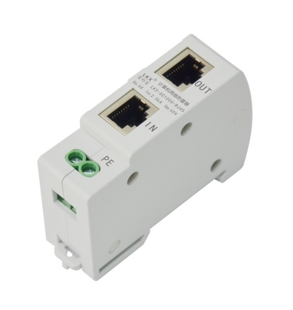 计算机网络防雷器(导轨式1000M、POE).jpg 计算机网络防雷器(导轨式1000M、POE).jpg